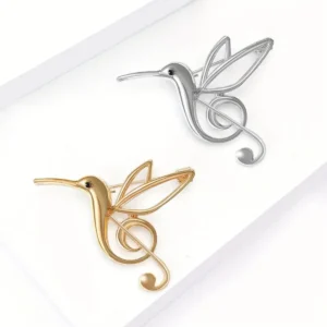 Colibrí Musical Dorado o Plateado