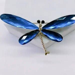 Libélula Cristal Azul